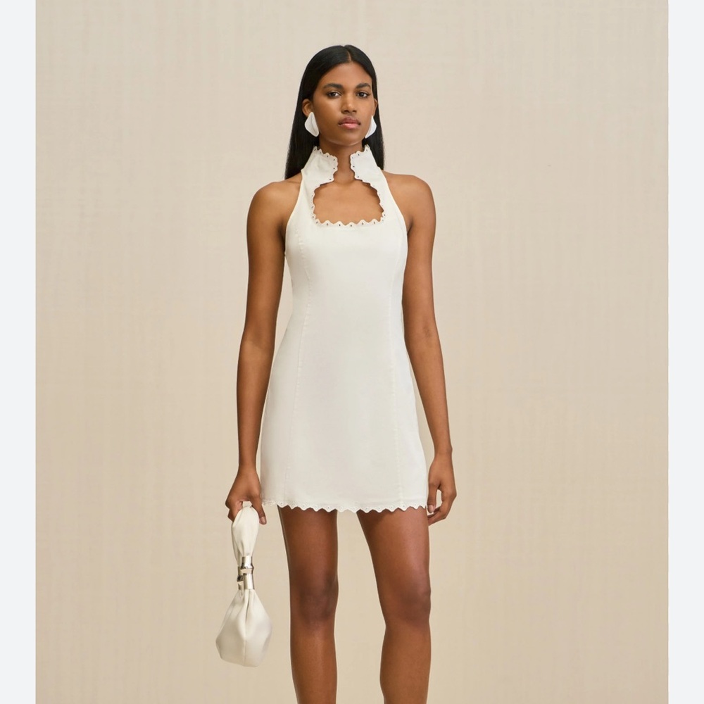 Cult Gaia White Carey Dress NWT